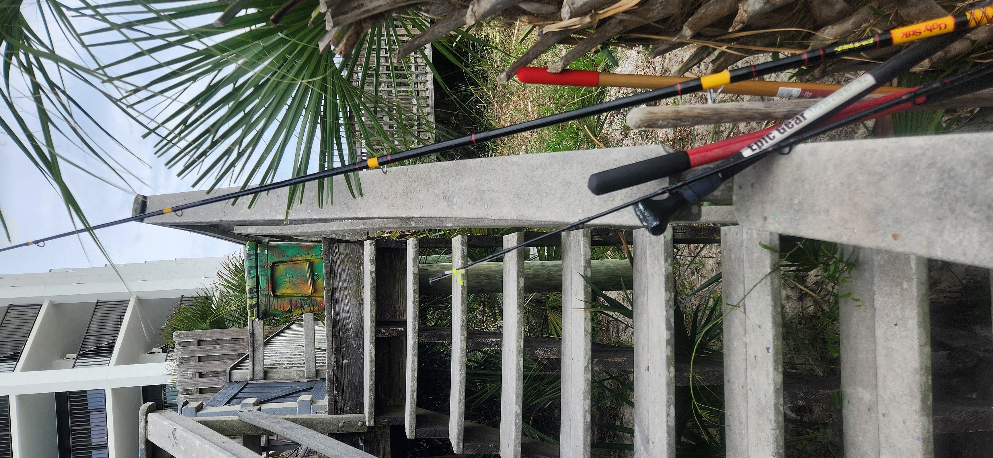 Beach access stair rebuild framing and structural support alignment
